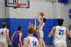 MBBall vs Emerson  Wheaton College Men's Basketball vs Emerson College is the first round of the NEWMAC Basketball Championships. - Photo By: KEITH NORDSTROM : Wheaton, basketball, NEWMAC MBBall2024